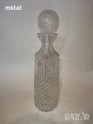 Стъклени гарафи, ваза и дамаджана, снимка 7 - Други ценни предмети - 53944943