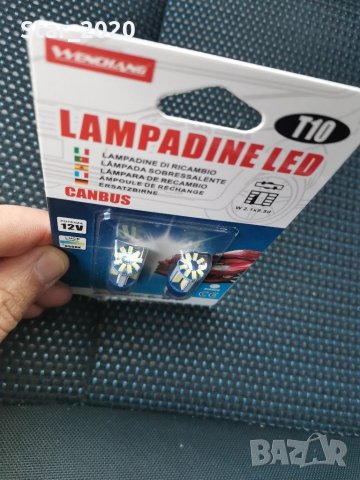 LED габаритни крушки T10 - CANBUS , снимка 3 - Аксесоари и консумативи - 31835291