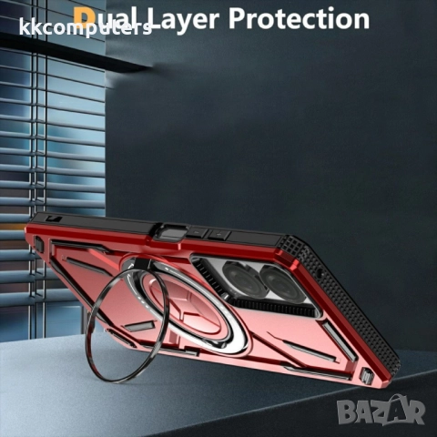 TCL 50 SE Magnetic Case Kickstand TPU+PC Удароустойчив Калъф и Протектор, снимка 7 - Калъфи, кейсове - 52705851