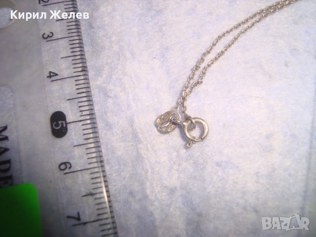 СЪРЦЕВИДНО КРИСТАЛНО СРЕБЪРНО АРТ КОЛИЕ СРЕБРО925 БУТИКОВО БИЖУ ИТАЛИЯ МЕДАЛЬОН 27331, снимка 6 - Колиета, медальони, синджири - 36848478