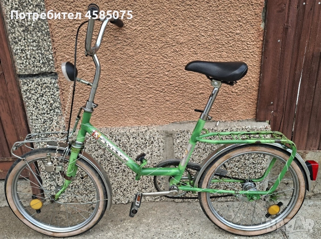 Велосипед сгъваем Балкан / Балканче тип Пони 20 цола Ретро, снимка 2 - Велосипеди - 53942249