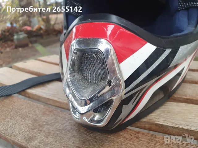Мото Каска. За юноша, снимка 3 - Спортна екипировка - 48196154