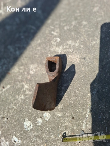Малка брадва българска , снимка 4 - Антикварни и старинни предмети - 54361446