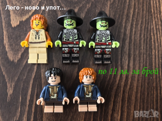 НОВИ LEGO минифигурки рицар пират сокол вълк форестмен /17 юли 2025/, снимка 8 - Колекции - 49567716