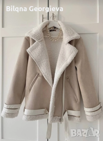 Дамско велурено яке , снимка 4 - Якета - 52616689