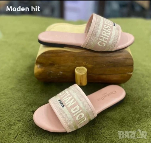 Последни чифтове! Christian Dior дамски чехли реплика, снимка 1