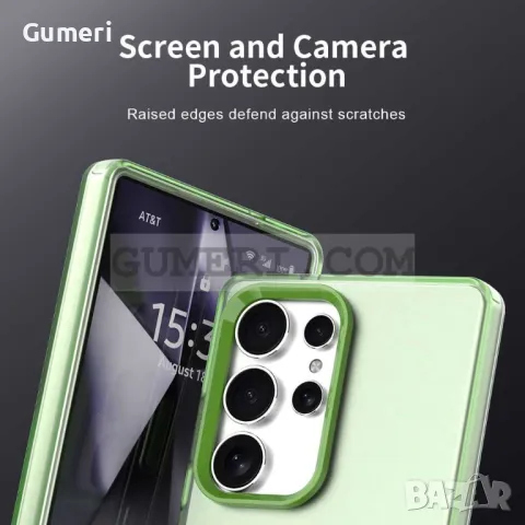 Samsung Galaxy S25 Ultra Противоударен Хибриден Гръб - Мат, снимка 11 - Калъфи, кейсове - 49221282