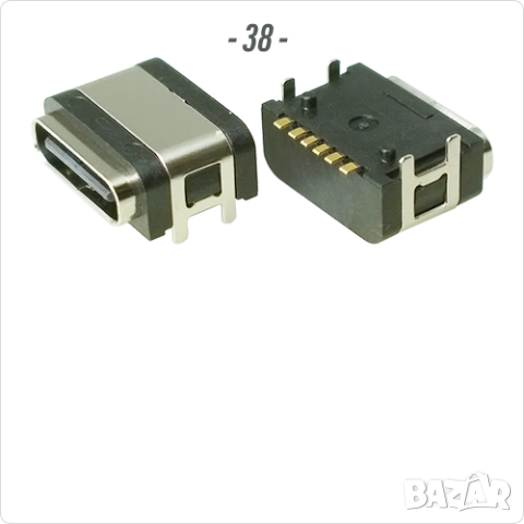 Букса конектор USB Type-C  6 pin , Waterproof IP67-IP68 panel mount, снимка 13 - Ремонт на друга електроника - 54184333