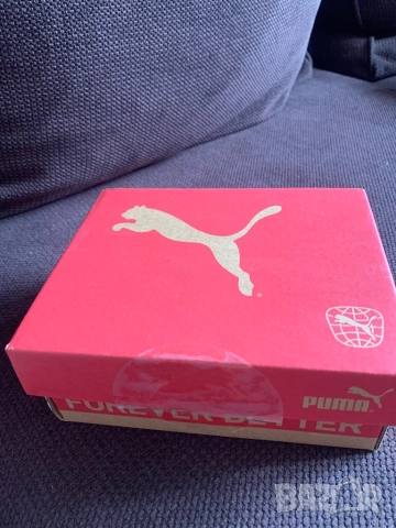 Кожени маратонки PUMA, снимка 5 - Детски маратонки - 51464991