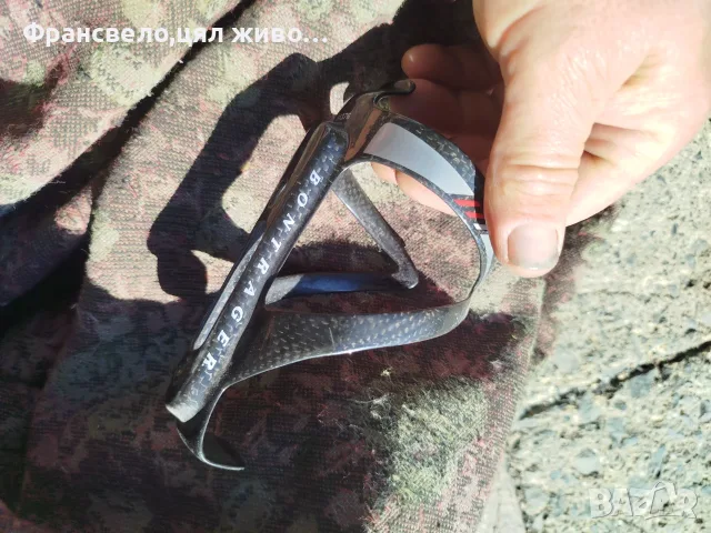 Карбон стойка за шише за велосипед колело bontrager , снимка 2 - Части за велосипеди - 53046838
