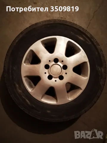 Джанти 15' 6J ET 30 между болтово 5х112 централен отвор 66.6мм с втулки за 57.1мм , снимка 1