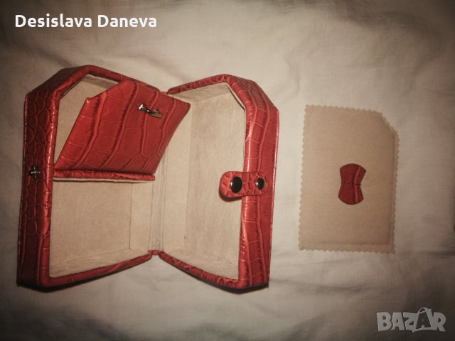 НОВА Кутия за бижута кожена, снимка 2 - Други - 29698972