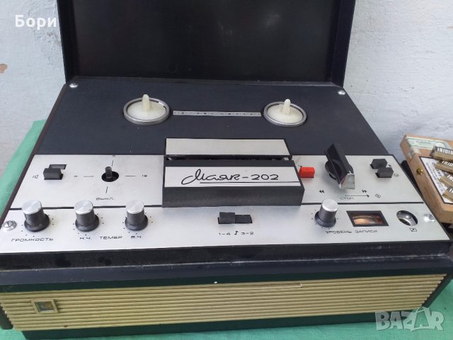 МАЯК 202 Магнетофон, снимка 2 - Декове - 30379579