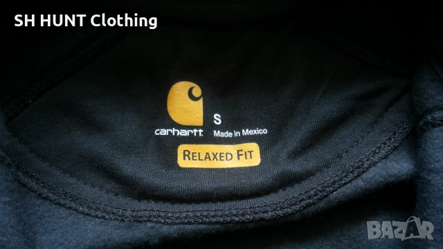 Carhartt Midweight Zip Front Sweatshirt K350 размер S Горница W4-334, снимка 13 - Суичъри - 51993825