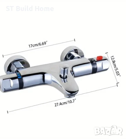 Термостатичен душов вентил – Лукс, комфорт и безопасност от, снимка 5 - Смесители - 51088359