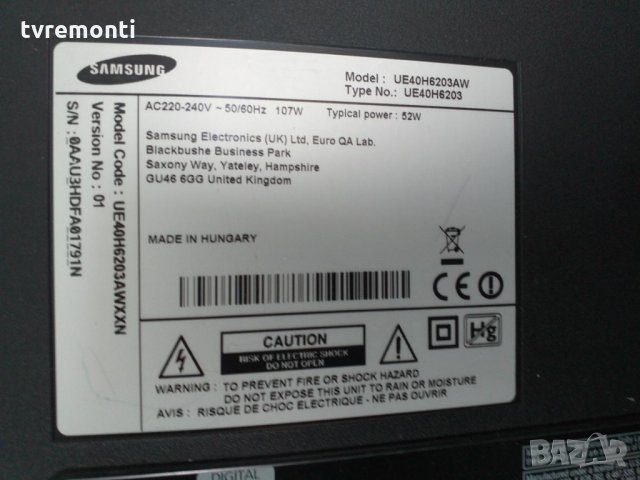 T-Con Board BN95-01180A BN41-02069A BN95-01129A, снимка 5 - Части и Платки - 29394980