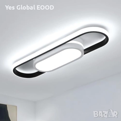 Riserva LED плафон 30W 6500K черен