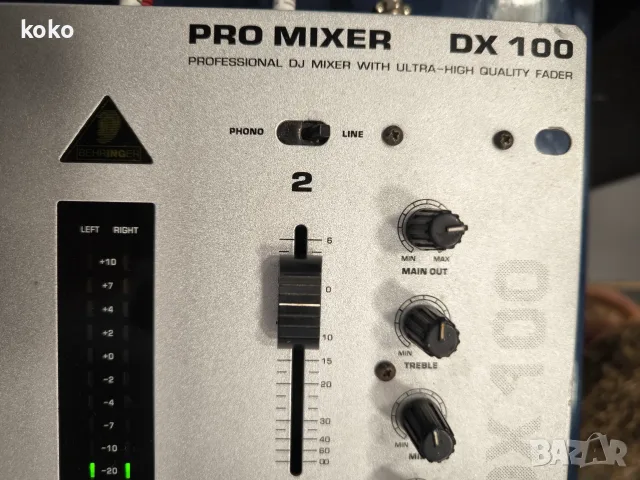 Dj mixer Behringer пулт миксер смесител маш пулт , снимка 5 - Ресийвъри, усилватели, смесителни пултове - 55848208