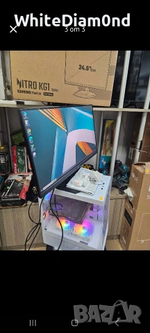 Комплект геймърски компютър с монитор + клавиатура, мишка и колонки , снимка 3 - Геймърски - 54017052