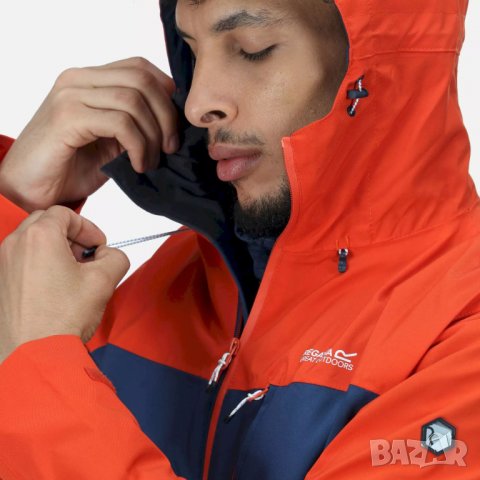 Мъжко яке Regatta Birchdale Rusty Orange 10000мм, снимка 5 - Якета - 38850595