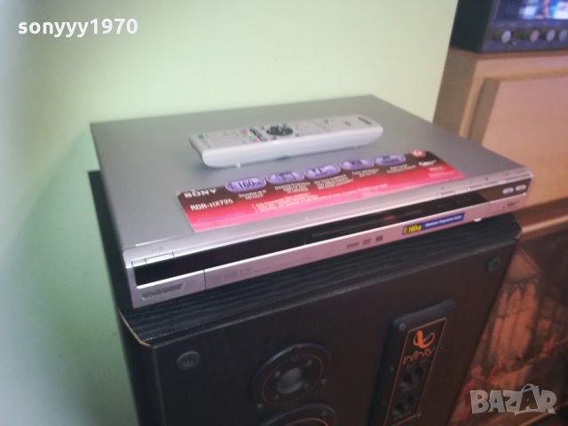 sony rdr recorder hdd/dvd+дистанционно 1111202304, снимка 2 - Плейъри, домашно кино, прожектори - 30757273