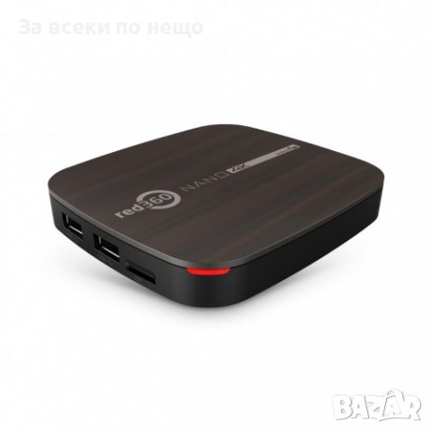 Андроид бокс тв RED360 NANO 4K, снимка 1 - Приемници и антени - 39695012