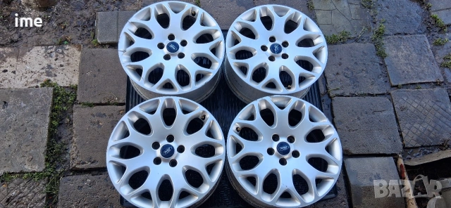 4бр ляти джанти 7J17 ЕТ50. 5x108. OEM BM5J-1007-AA. Свалени са от Ford Fokus...., снимка 13 - Гуми и джанти - 53979100