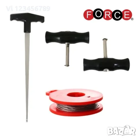 Комплект за сваляне на автостъкла FORCE