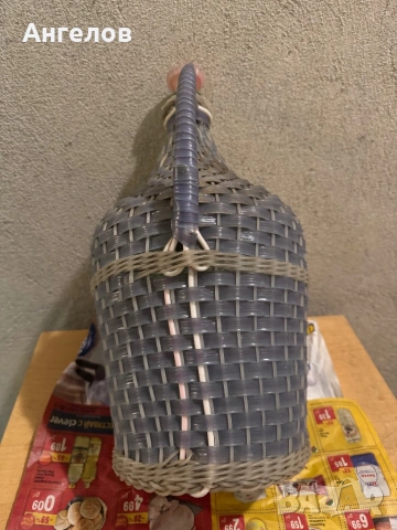 Автентична плетена дамаджана 10л, снимка 3 - Други стоки за дома - 53941069