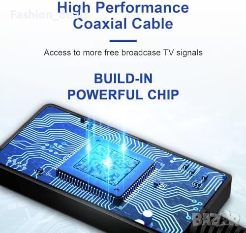 Нова Вътрешна TV Антена FADISH: 4K, 1080P, Smart IC Технология, снимка 3 - Приемници и антени - 42712928