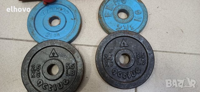 Дъмбели 2x12.5кг, снимка 4 - Фитнес уреди - 31418440