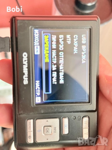 Olympus T-100 – комплект, готова за снимане, снимка 3 - Фотоапарати - 53895272