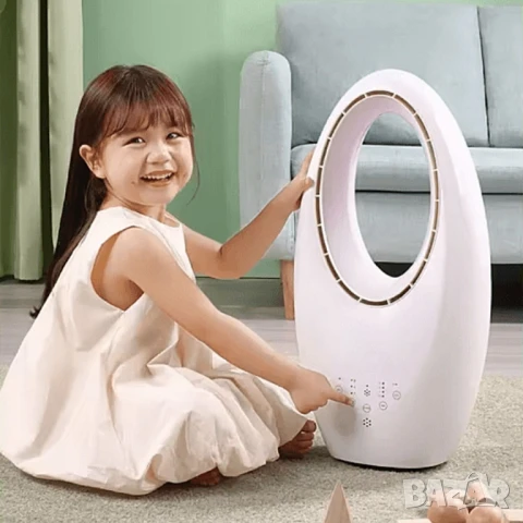 Модерен безлопатен вентилатор Tobi TB-960, снимка 2 - Вентилатори - 51089644