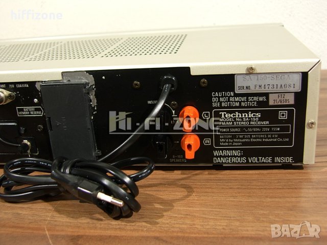 РЕСИВЪР  Technics sa-150 , снимка 8 - Ресийвъри, усилватели, смесителни пултове - 40330717