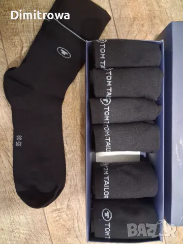 р-р 39-42 Tom Tailor чорапи 7бр.дамски, снимка 3 - Дамски чорапи - 49766286