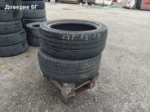 Гуми 245 45 19 Континентал Continental 2 броя - нов внос. Не са нови! , снимка 9 - Гуми и джанти - 53917041