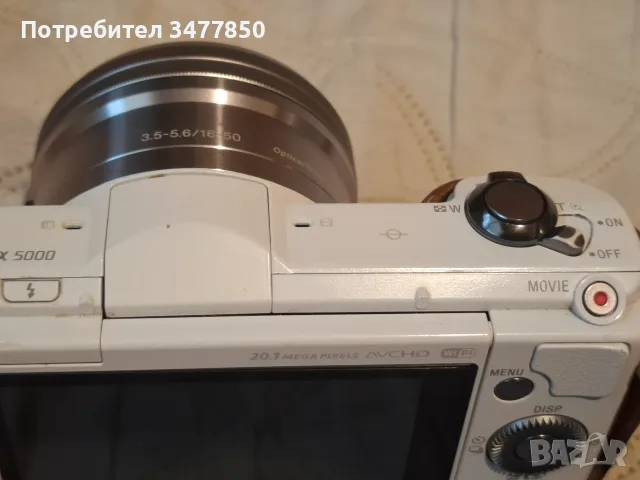Фотоапарат Sony a5000, снимка 3 - Фотоапарати - 56201829