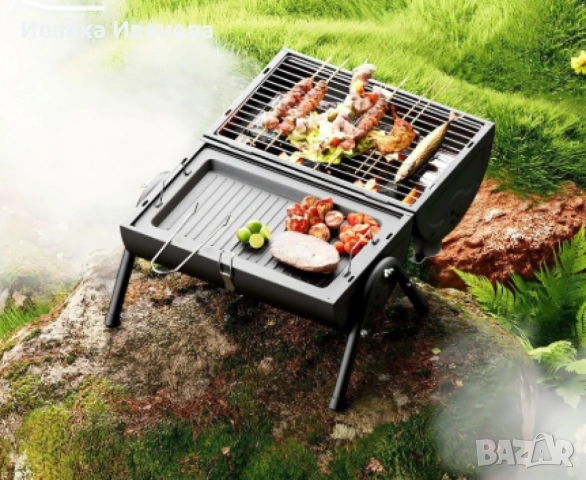 Преносимо градинско барбекю, снимка 3 - Барбекюта - 54230801