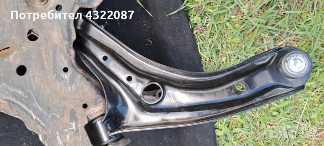 Преден мост с носачи от FORD FIESTA Форд Фиеста 1.2I 60 К.С 2009-2013Г, снимка 4 - Части - 49880577