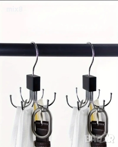 Закачалка за колани, вратовръзки и шалове, снимка 3 - Закачалки - 52844700