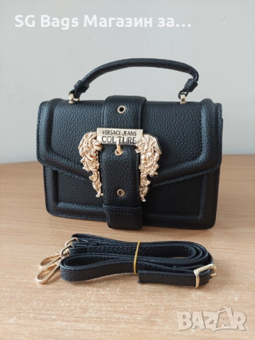 Versace jeans couture дамска чанта лукс чанта стилна чанта код 136, снимка 13 - Чанти - 47416150