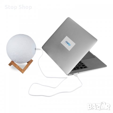 Лунна лампа 3D LED , снимка 6 - Декорация за дома - 39996345