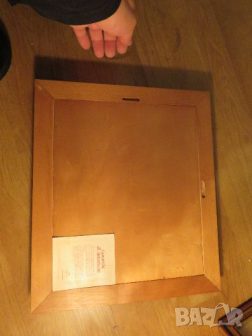 голяма стара сребърна картина ,, по старите пътеки към храма  ,,  с маркировка за сребро ( 925), снимка 7 - Картини - 40855310