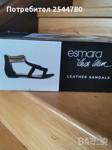 Нови естествена кожа велур сандали различни номера, снимка 4 - Сандали - 37035352