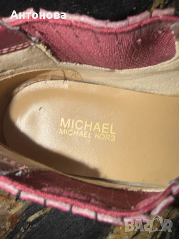 Продавам дамски боти от естествена кожа на Michael Kors като нови, снимка 5 - Дамски боти - 54015331