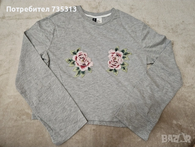 Лот дамски блузи с дълъг ръкав - Bershka, H&M, Tally Weijl, New Yorker, снимка 6 - Блузи с дълъг ръкав и пуловери - 46575330