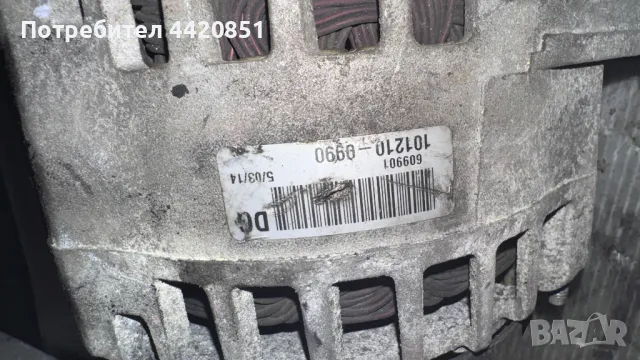 Динамо / Алтернатор за Suzuki SX4 2014 - 609901 / 101210-0990, снимка 2 - Части - 49892766