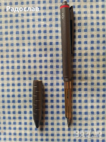стара химикалка Rotring multi- pen 4in1, снимка 9 - Ученически пособия, канцеларски материали - 50641320