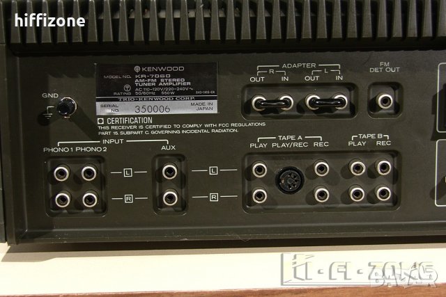 РЕСИВЪР  Kenwood kr-7060 , снимка 6 - Ресийвъри, усилватели, смесителни пултове - 33847533