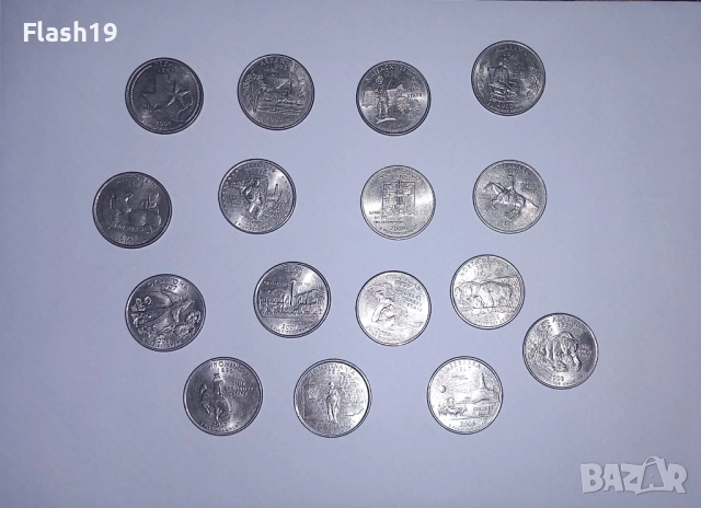 САЩ ¼ долар 16 бр.